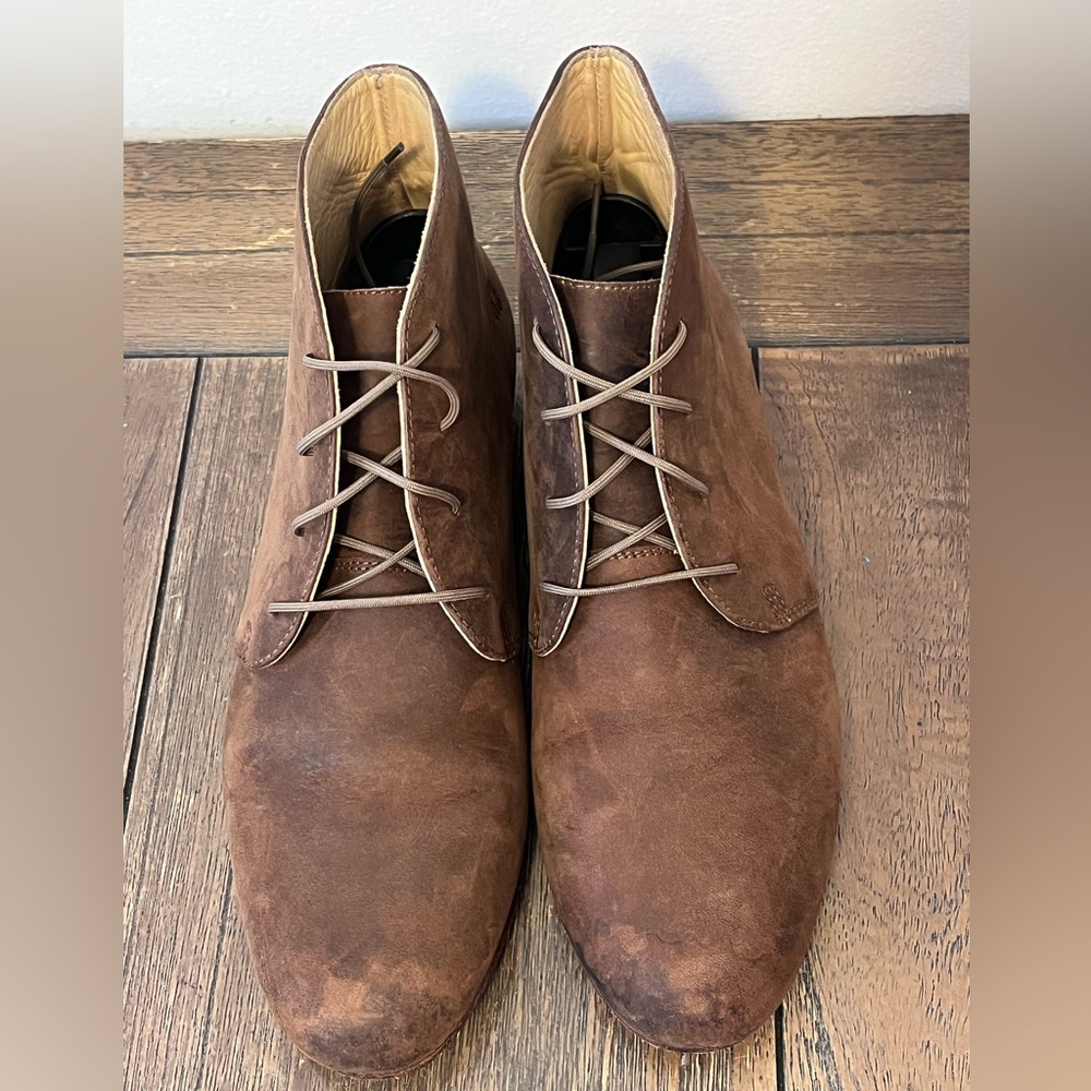 Nisolo Brown Leather Chukka Boots Womens size 9 - Picture 5 of 9